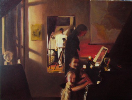 Házikoncert 60x80cm